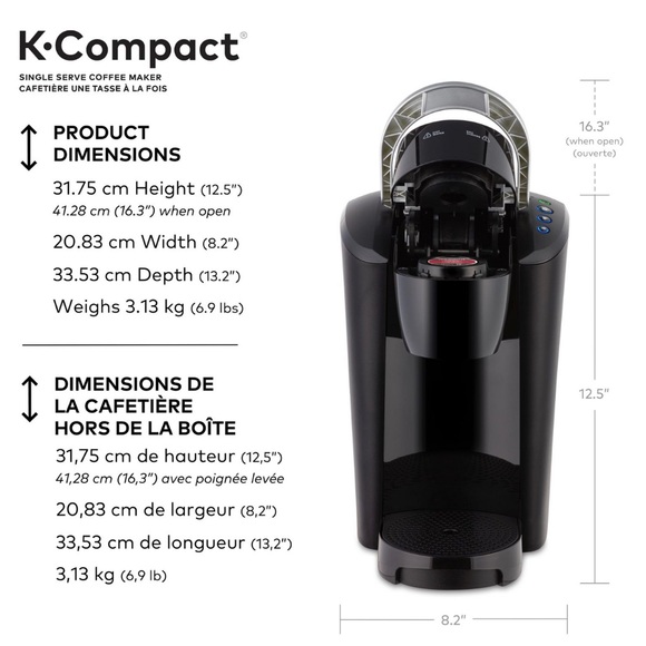 Keurig K•Compact Single Serve Coffee Maker - Picture 4 of 5